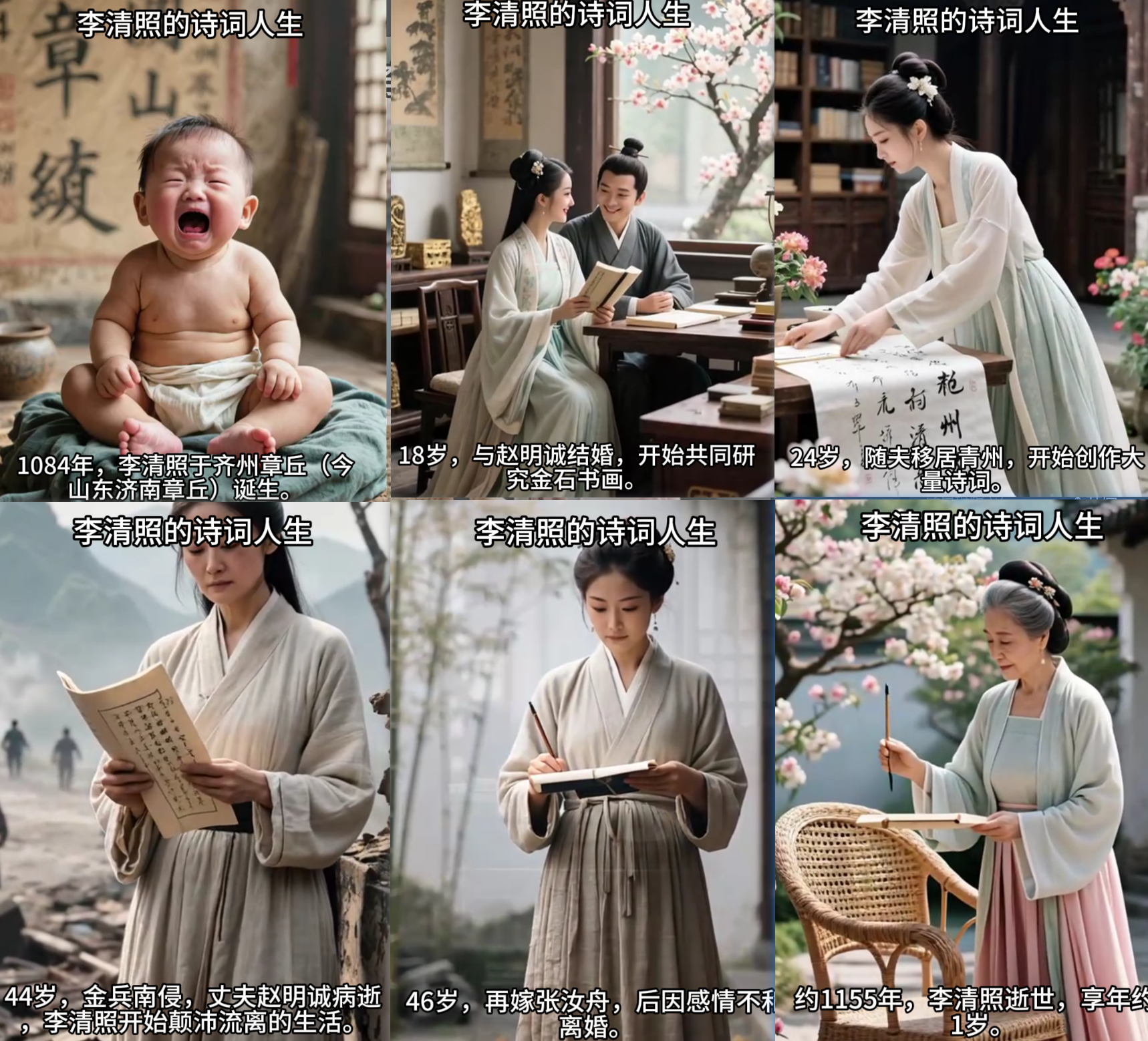 李清照的一生