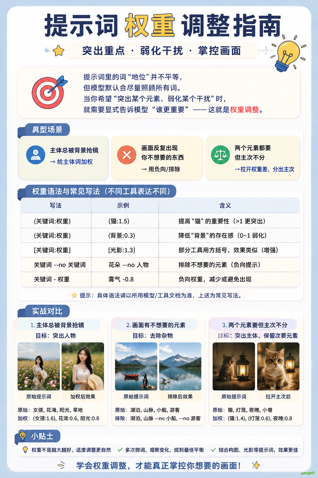 权重调整