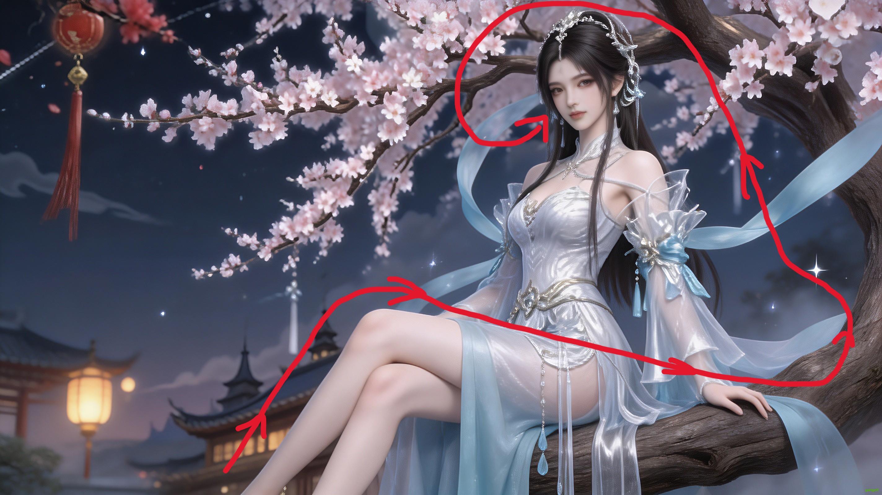 红线参考图